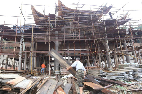 災后清理快速到位，重點項目及時復工——城投集團快速應對災情