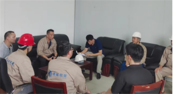 馳城杭蕭綠色建筑有限公司開展突發火災事件人員緊急疏散及滅火應急預案演練活動